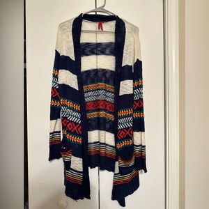 Multicolor Cardigan 30inch